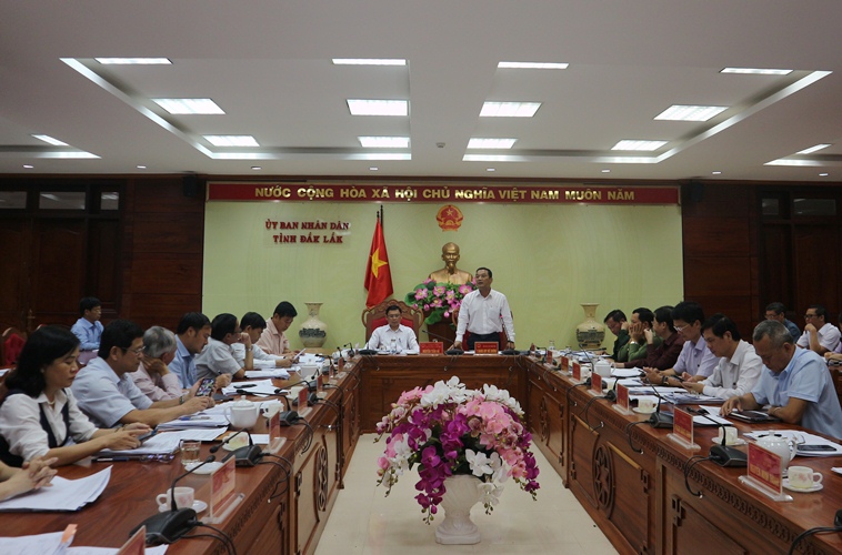 UBND tỉnh thông qua các nội dung trình HĐND tỉnh